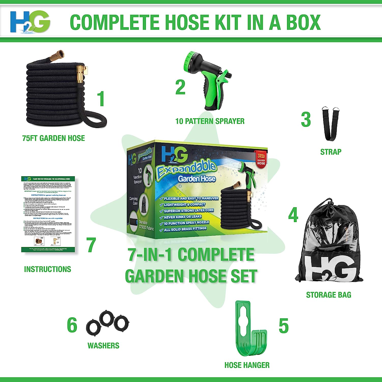 Complete hose kit